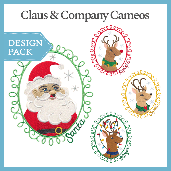 A Claus & Company Cameos Design Pack