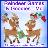 A Reindeer Games & Goodies Design Pack
