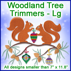 A Woodland Tree Trimmers Design Pack