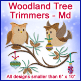 A Woodland Tree Trimmers Design Pack