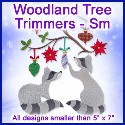A Woodland Tree Trimmers Design Pack