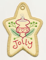 Jolly Christmas Gift Tag (In-the-Hoop)