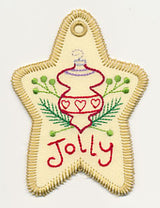 Jolly Christmas Gift Tag (In-the-Hoop)