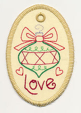 Love Ornament Gift Tag (In-the-Hoop)