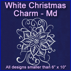 A White Christmas Charm Design Pack