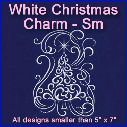 A White Christmas Charm Design Pack
