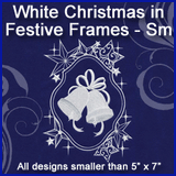 A White Christmas in Festive Frames Design Pack