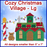 A Cozy Christmas Village Design Pack