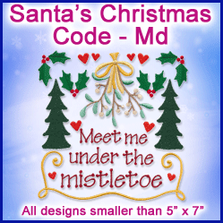 A Santa's Christmas Code Design Pack