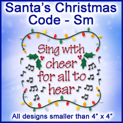 A Santa's Christmas Code Design Pack