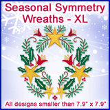 A Seasonal Symmetry Wreaths Design Pack