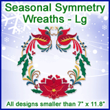 A Seasonal Symmetry Wreaths Design Pack
