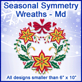 A Seasonal Symmetry Wreaths Design Pack