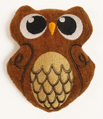 Owl Pincushion (In-the-Hoop)