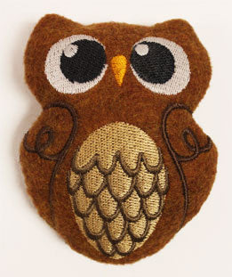 Owl Pincushion (In-the-Hoop)