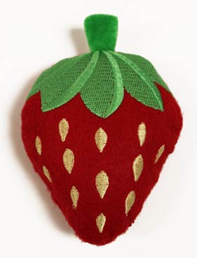 Strawberry Pincushion (In-the-Hoop)