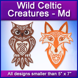 A Wild Celtic Creatures Design Pack