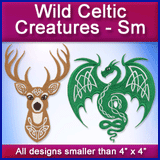 A Wild Celtic Creatures Design Pack