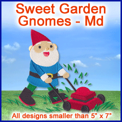 A Sweet Garden Gnomes Design Pack