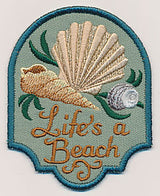 Life's a Beach Magnet (In-the-Hoop)