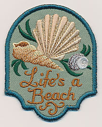 Life's a Beach Magnet (In-the-Hoop)