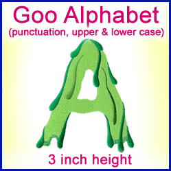 A Goo Alphabet Design Pack