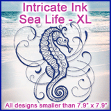 A Intricate Ink Sea Life Design Pack