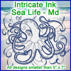 A Intricate Ink Sea Life Design Pack