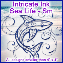 A Intricate Ink Sea Life Design Pack