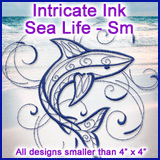 A Intricate Ink Sea Life Design Pack