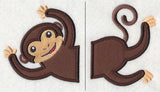 Spunky Monkey (Split, Applique)