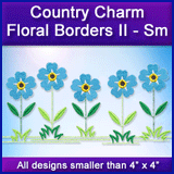 A Country Charm Floral Borders II Design Pack