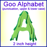 A Goo Alphabet Design Pack