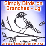 A Simply Birds on Branches Design Pack