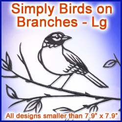 A Simply Birds on Branches Design Pack