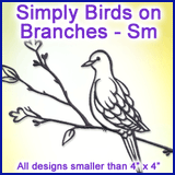 A Simply Birds on Branches Design Pack