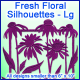 A Fresh Floral Silhouettes Design Pack