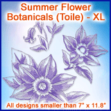 A Summer Flower Botanicals (Toile) Design Pack