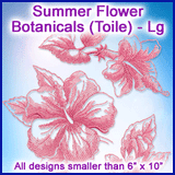 A Summer Flower Botanicals (Toile) Design Pack