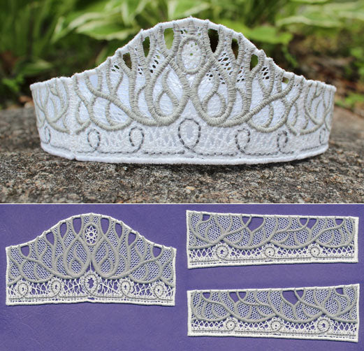 Crown Fit for a King (Battenburg Lace)