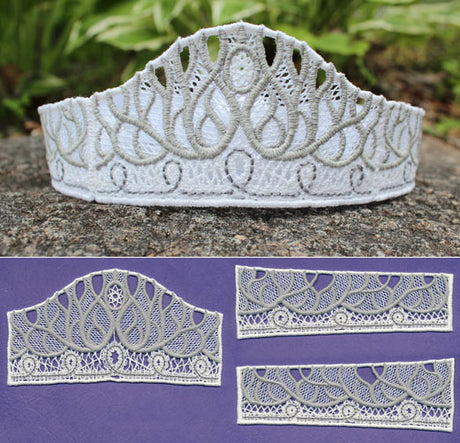 Crown Fit for a King (Battenburg Lace)