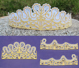 Crown Fit for a Queen (Battenburg Lace)