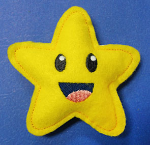 Star Stuffie (In-the-Hoop)