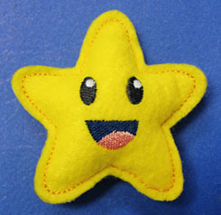 Star Stuffie (In-the-Hoop)