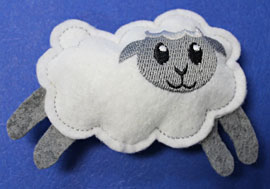 Sheep Stuffie (In-the-Hoop)