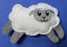 Sheep Stuffie (In-the-Hoop)