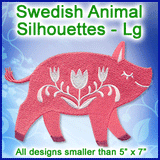 A Swedish Animal Silhouettes Design Pack