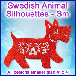 A Swedish Animal Silhouettes Design Pack