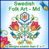 A Swedish Folk Art Design Pack