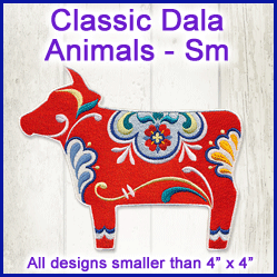 A Classic Dala Animals Design Pack